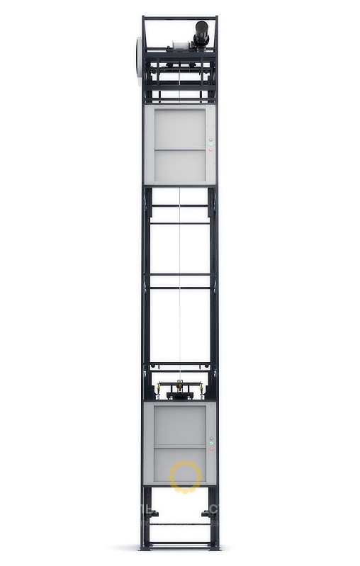 Лифт для кафе, столовой, ресторана на 50-100 кг.нержавеющая сталь - Ресторанные лифты