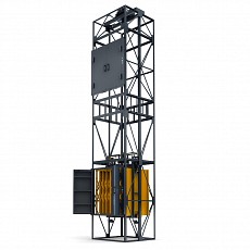 Малый лифт на 100-200 кг, сервисная высота на остановках