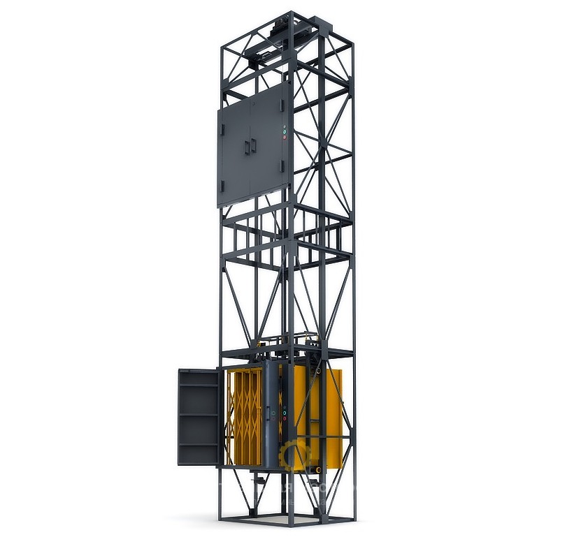 Малый лифт на 100-200 кг, сервисная высота на остановках - Подъемник для магазина